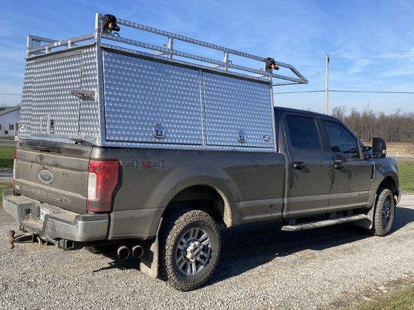 Custom aluminum truck cap built by Custom Truck Caps in Sugarcreek, Ohio — photo 16