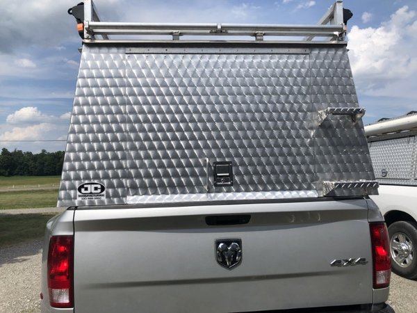 Custom aluminum truck cap built by Custom Truck Caps in Sugarcreek, Ohio — photo 7