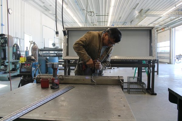 Custom aluminum truck cap built by Custom Truck Caps in Sugarcreek, Ohio — photo 8